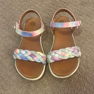 Rainbow sandals 12